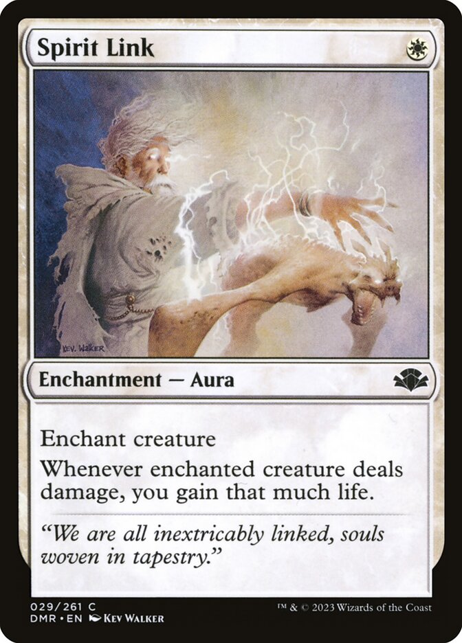 Spirit Link [Dominaria Remastered] (29)