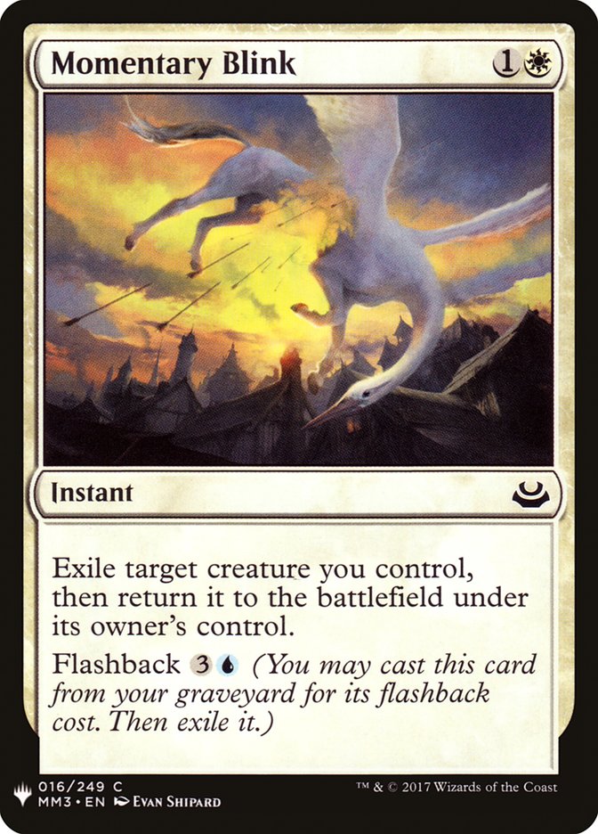 Momentary Blink [The List] (MM3-16)