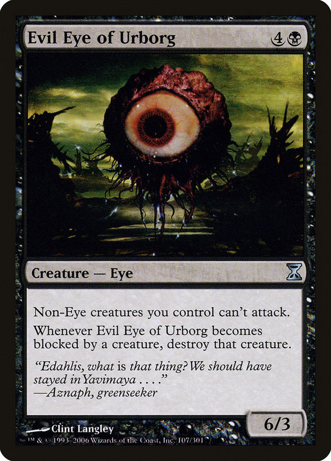 Evil Eye of Urborg [Time Spiral] (107)
