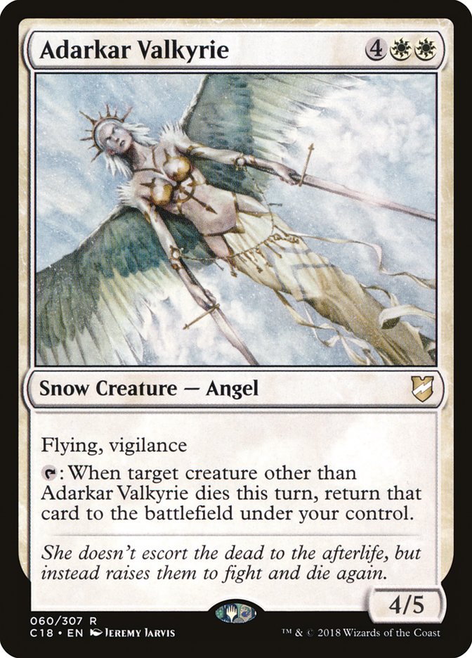 Adarkar Valkyrie [Commander 2018] (60)