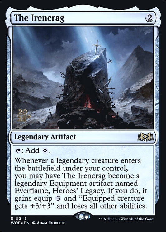 The Irencrag [Wilds of Eldraine Promos] (248s)