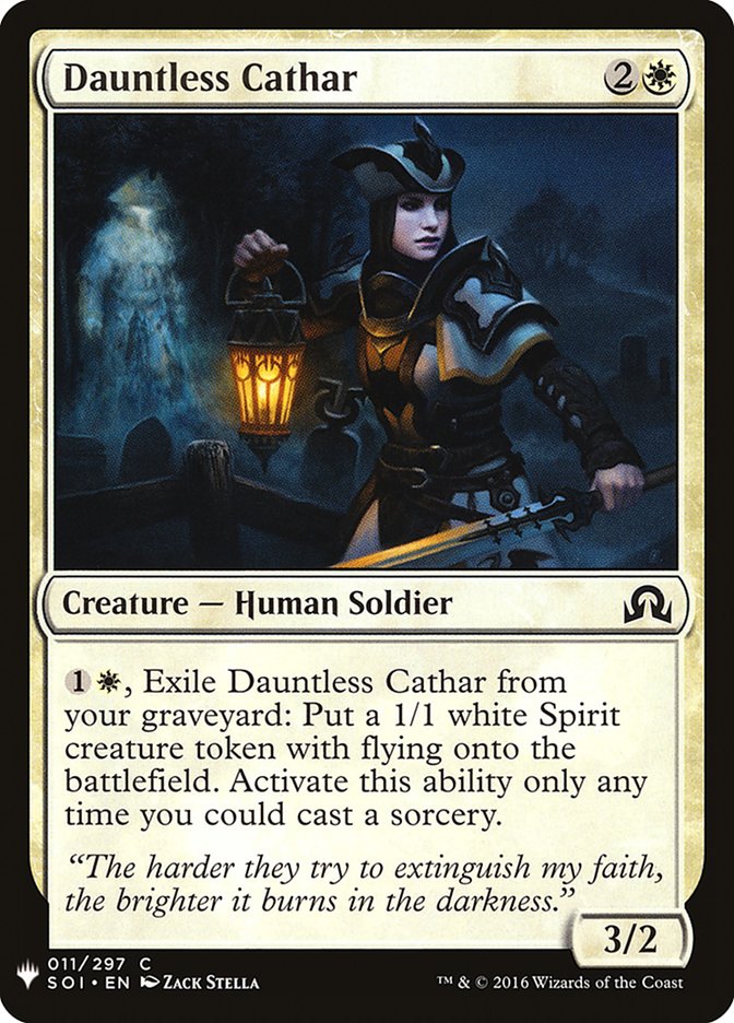 Dauntless Cathar [The List] (SOI-11)