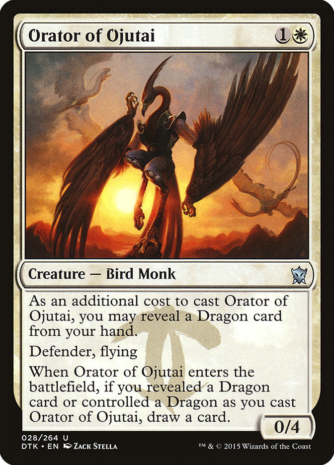 Orator of Ojutai [Dragons of Tarkir] (28)