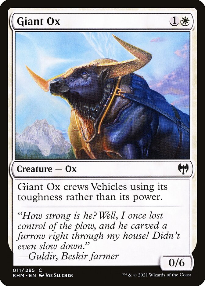 Giant Ox [Kaldheim] (11)