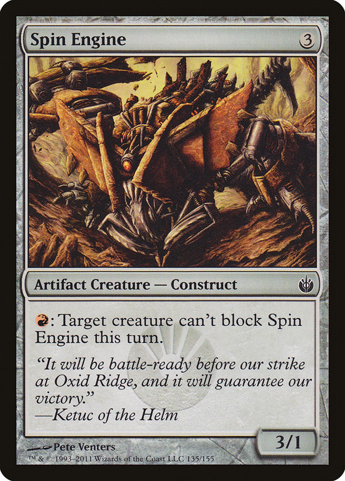 Spin Engine [Mirrodin Besieged] (135)