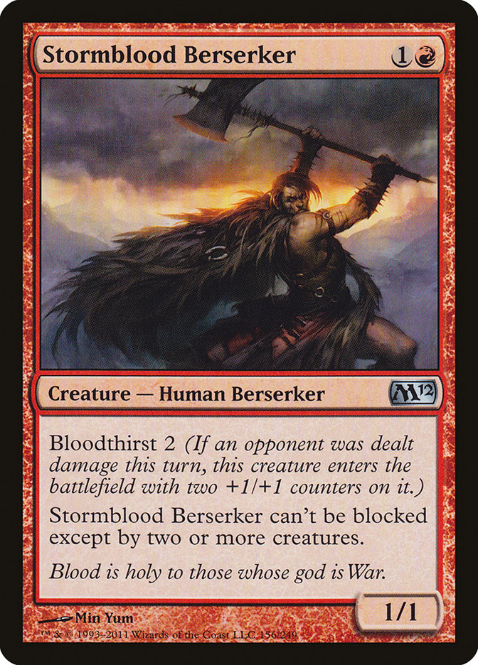 Stormblood Berserker [Magic 2012] (156)