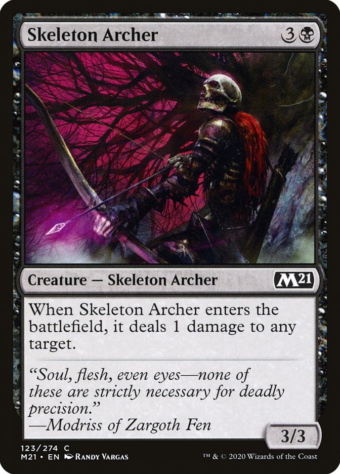 Skeleton Archer [Core Set 2021] (123)