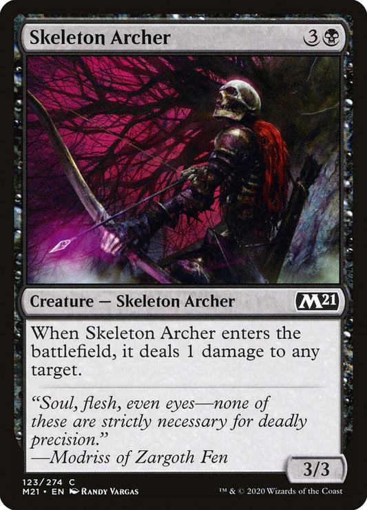 Skeleton Archer [Core Set 2021] (123)