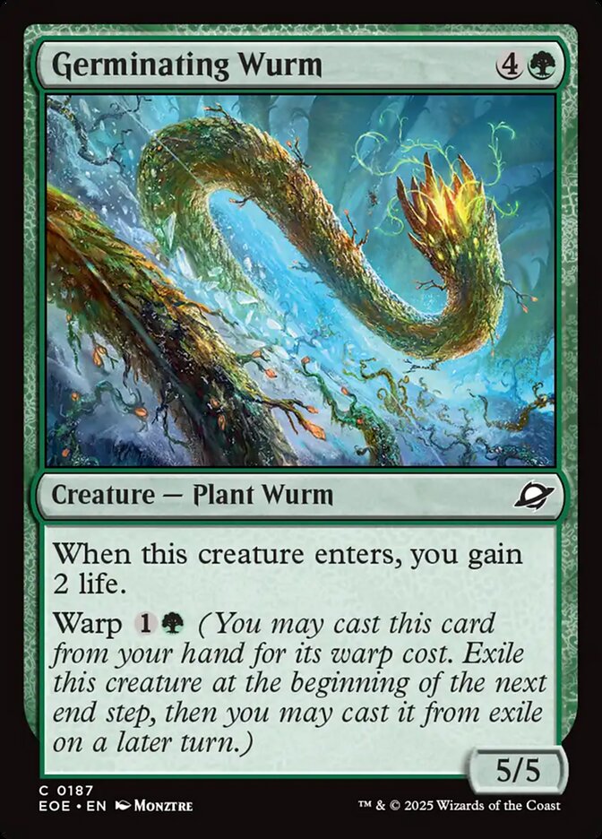 Germinating Wurm [Edge of Eternities] (187)