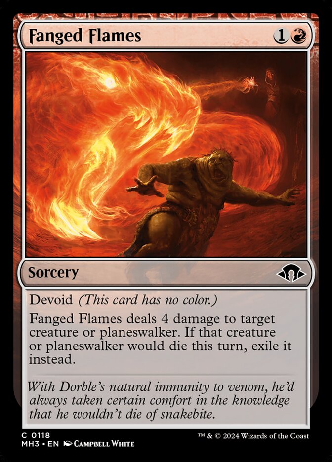 Fanged Flames [Modern Horizons 3] (118)