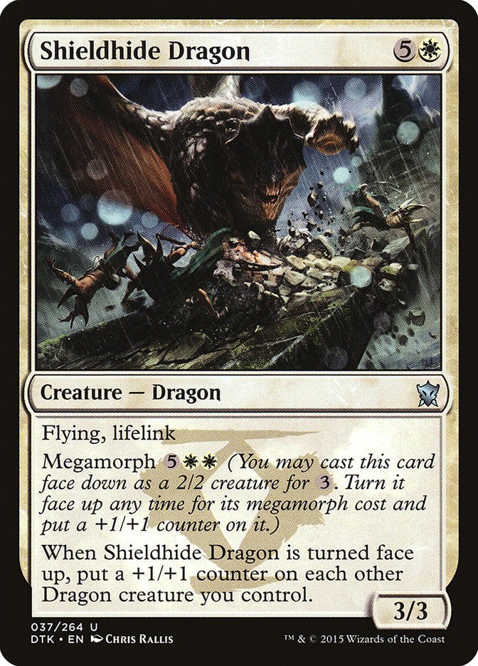 Shieldhide Dragon [Dragons of Tarkir] (37)