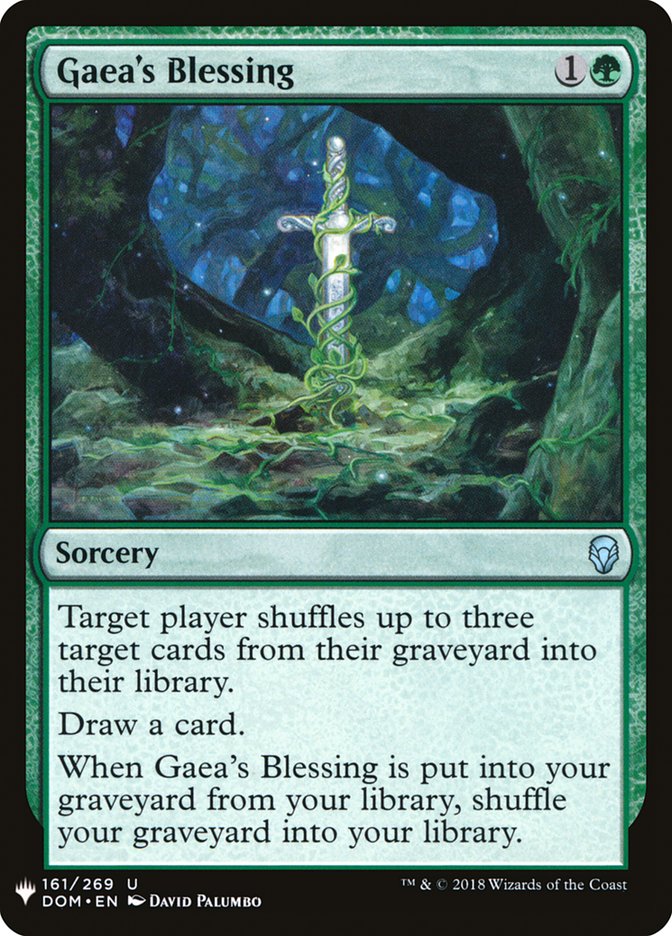Gaea's Blessing [The List] (DOM-161)