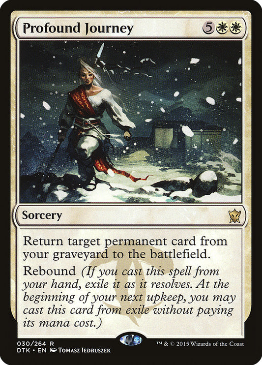Profound Journey [Dragons of Tarkir] (30)
