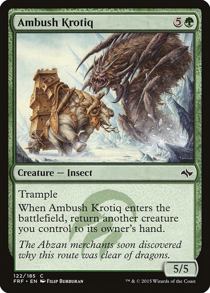 Ambush Krotiq [Fate Reforged] (122)