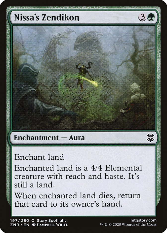 Nissa's Zendikon [Zendikar Rising] (197)