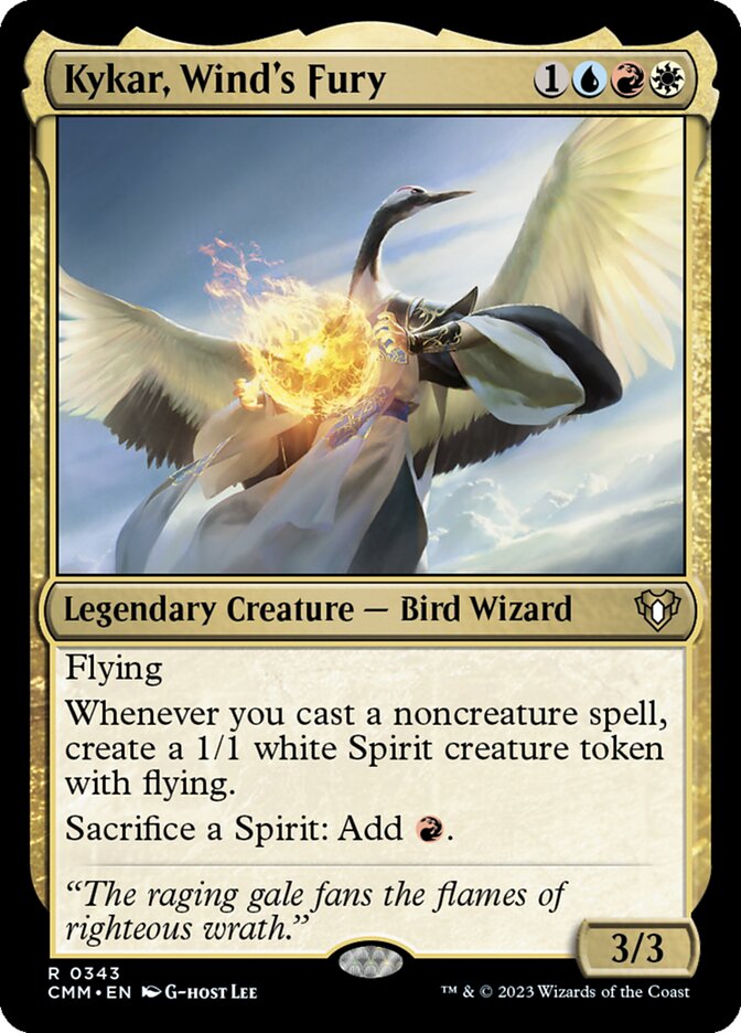 Kykar, Wind's Fury [Commander Masters] (343)