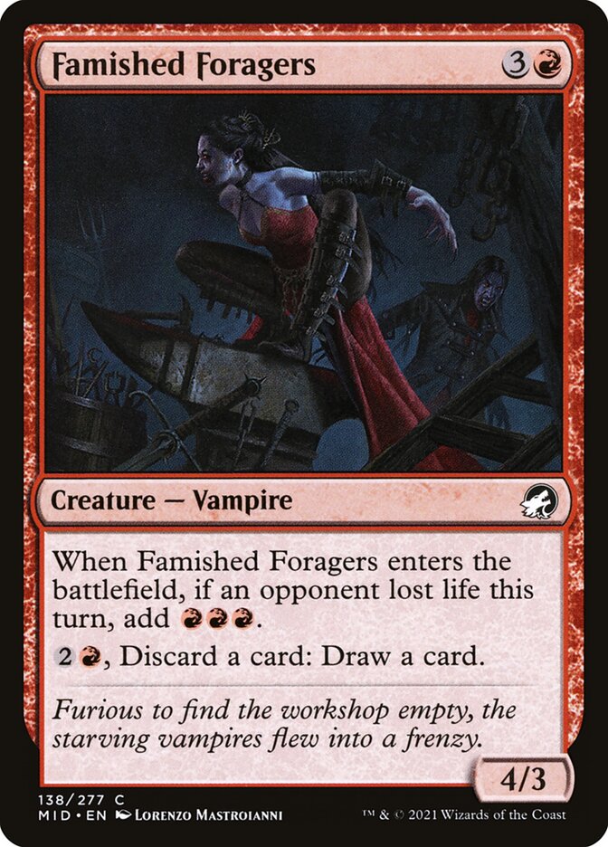 Famished Foragers [Innistrad: Midnight Hunt] (138)