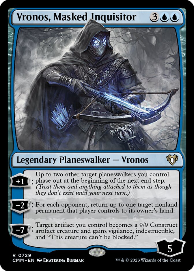 Vronos, Masked Inquisitor [Commander Masters] (729)