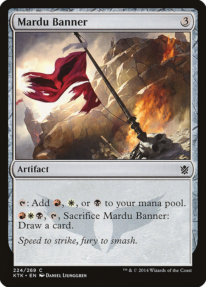 Mardu Banner [Khans of Tarkir] (224)