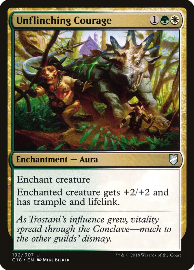 Unflinching Courage [Commander 2018] (192)