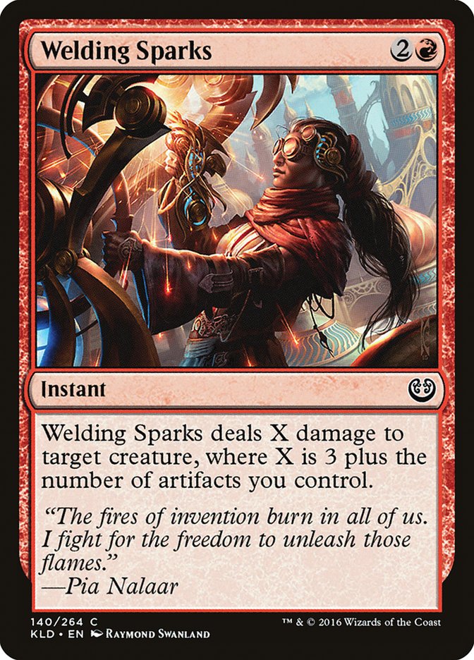 Welding Sparks [Kaladesh] (140)