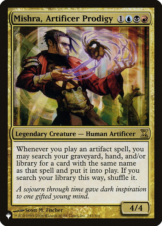Mishra, Artificer Prodigy [The List] (TSP-243)