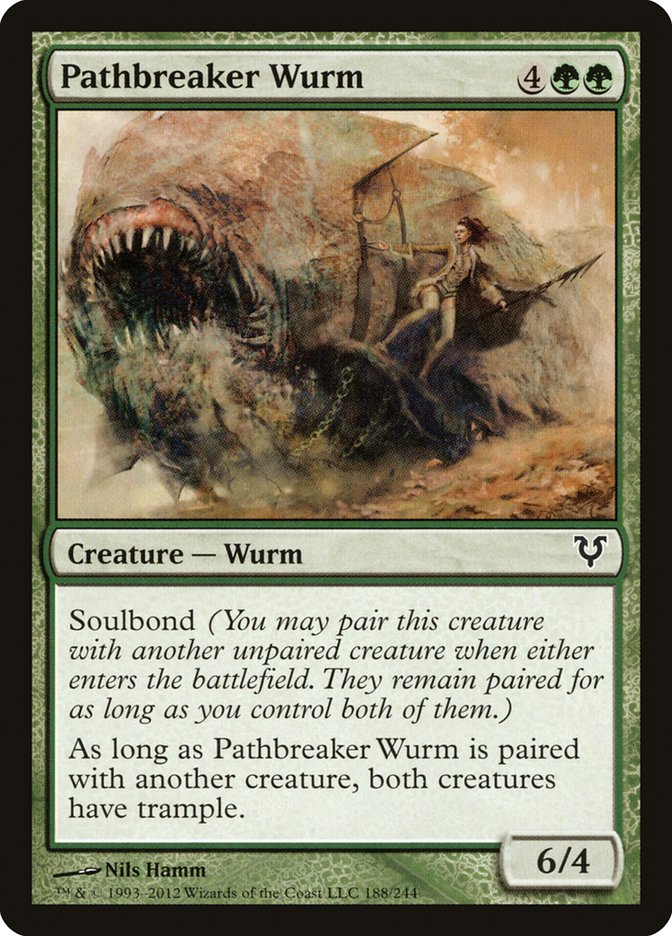 Pathbreaker Wurm [Avacyn Restored] (188)