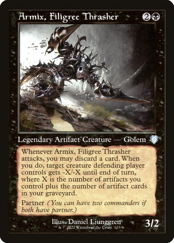 Armix, Filigree Thrasher [The Brothers' War Commander] (103)