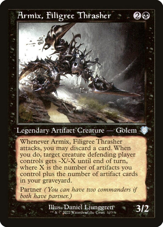 Armix, Filigree Thrasher [The Brothers' War Commander] (103)