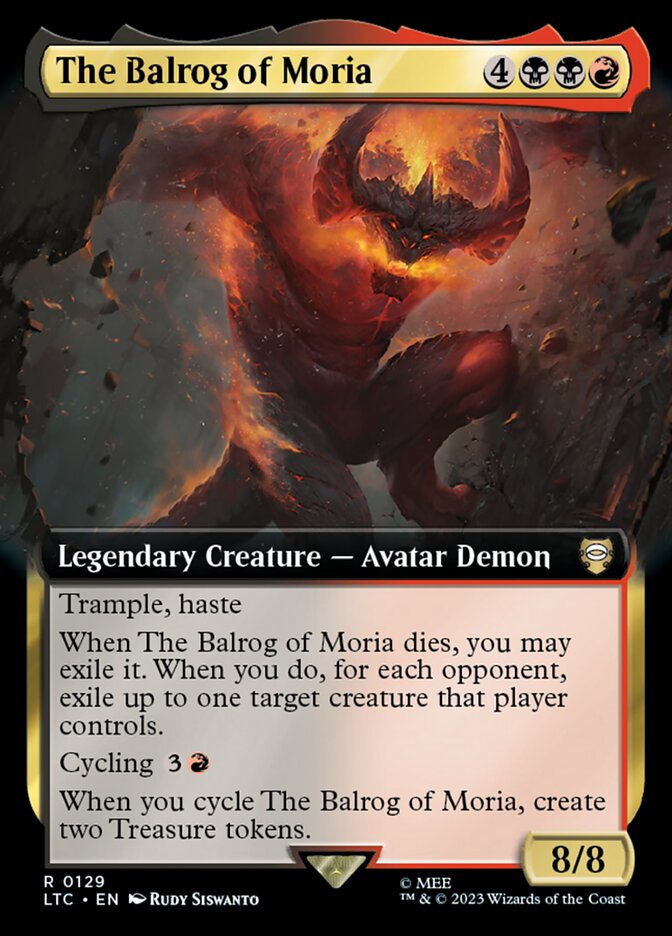 The Balrog of Moria [Tales of Middle-earth Commander] (129)