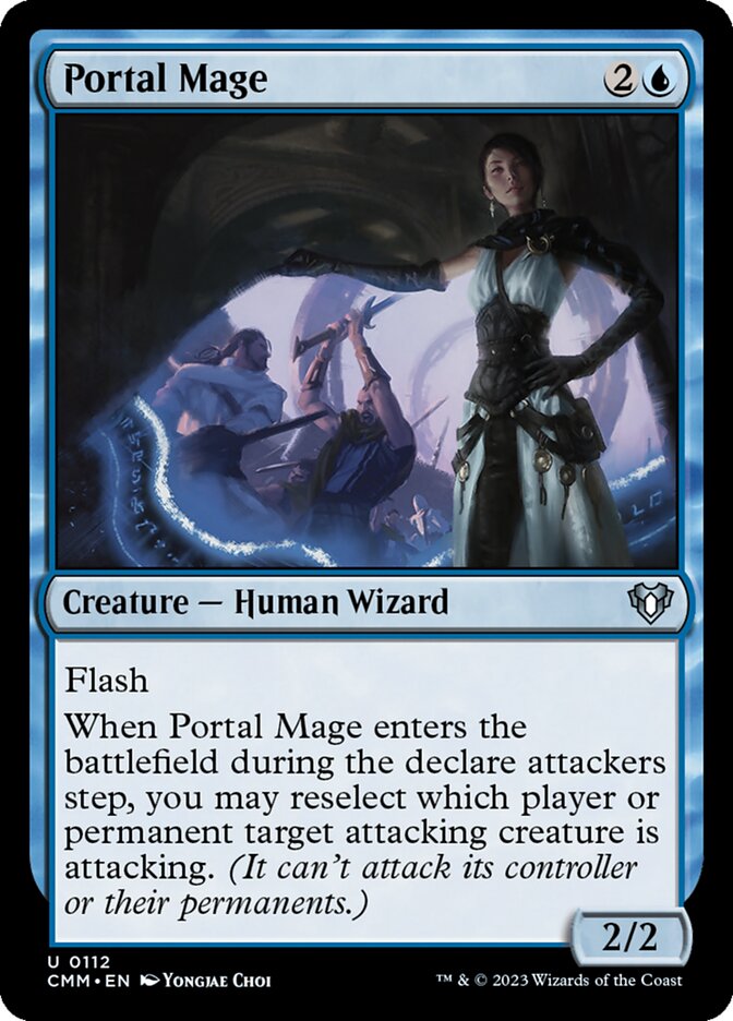 Portal Mage [Commander Masters] (112)