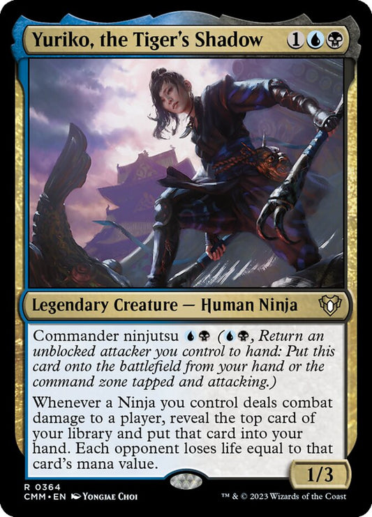 Yuriko, the Tiger's Shadow [Commander Masters] (364)