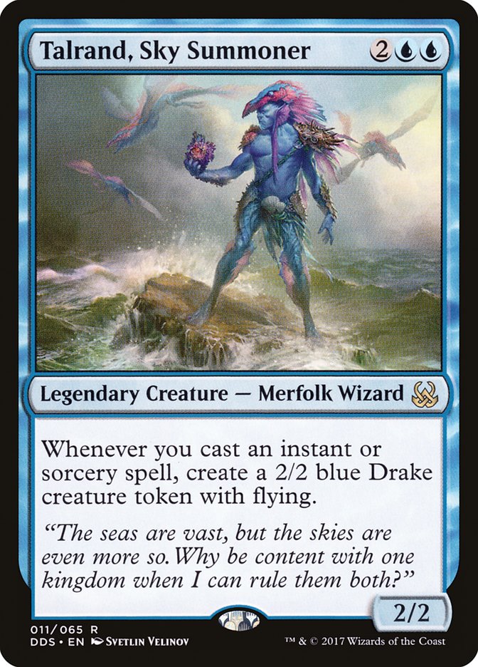 Talrand, Sky Summoner [Duel Decks: Mind vs. Might] (11)