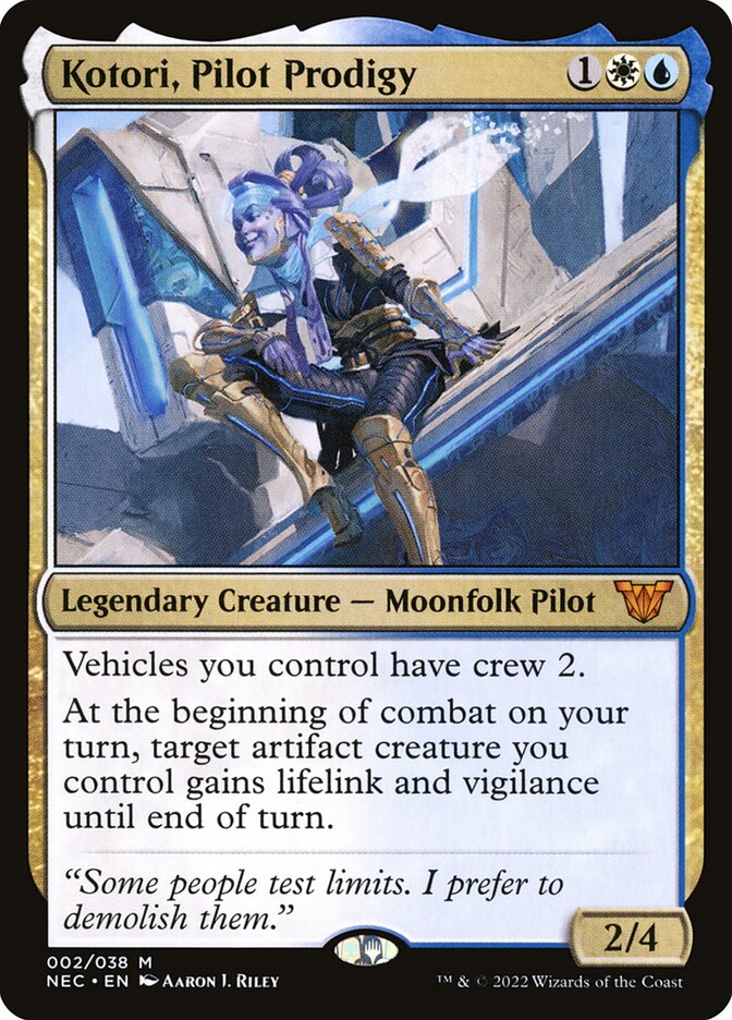 Kotori, Pilot Prodigy [Neon Dynasty Commander] (2)