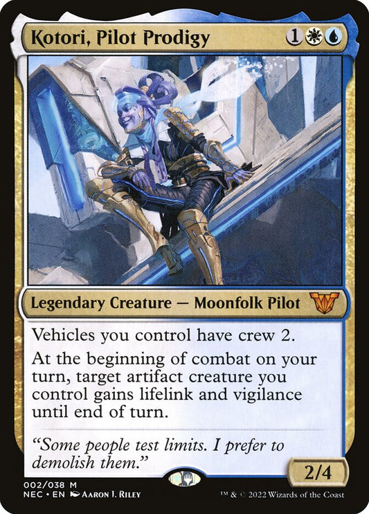 Kotori, Pilot Prodigy [Neon Dynasty Commander] (2)
