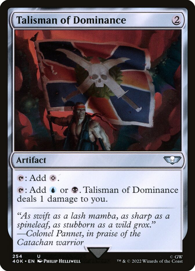 Talisman of Dominance [Warhammer 40,000 Commander] (254)