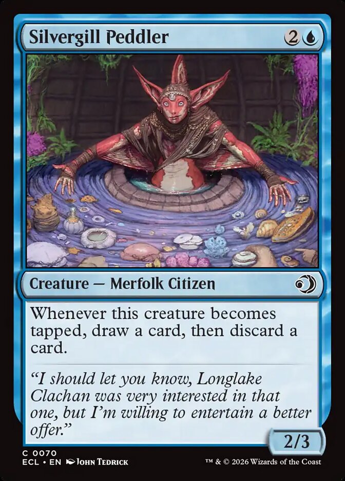 Silvergill Peddler [Lorwyn Eclipsed] (70)