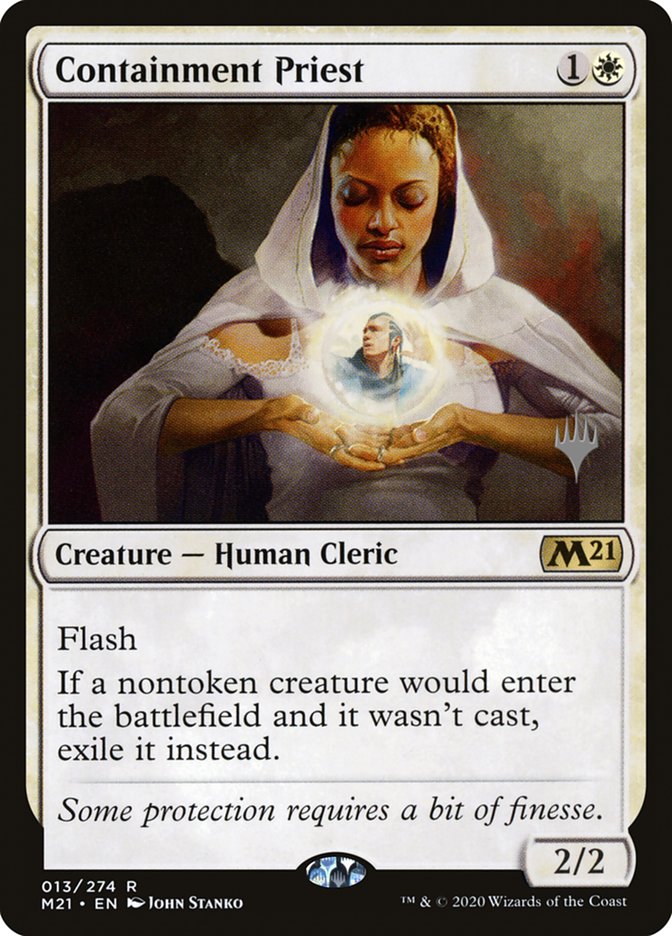 Containment Priest [Core Set 2021 Promos] (13p)
