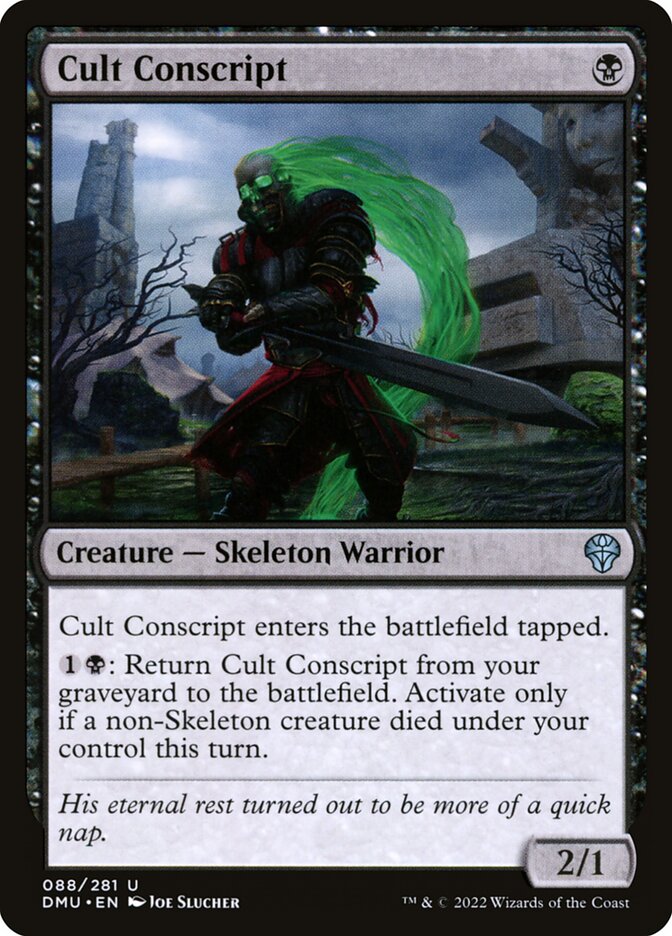Cult Conscript [Dominaria United] (88)