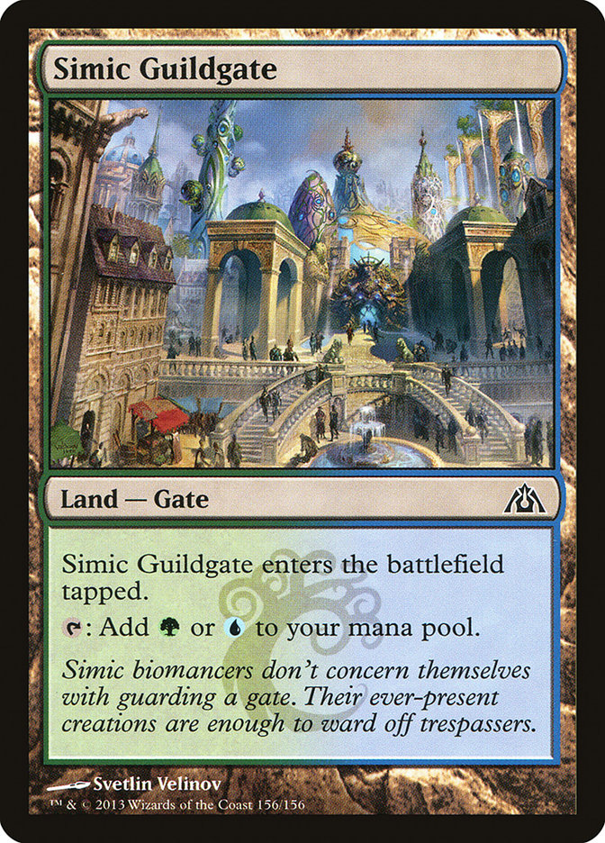 Simic Guildgate [Dragon's Maze] (156)