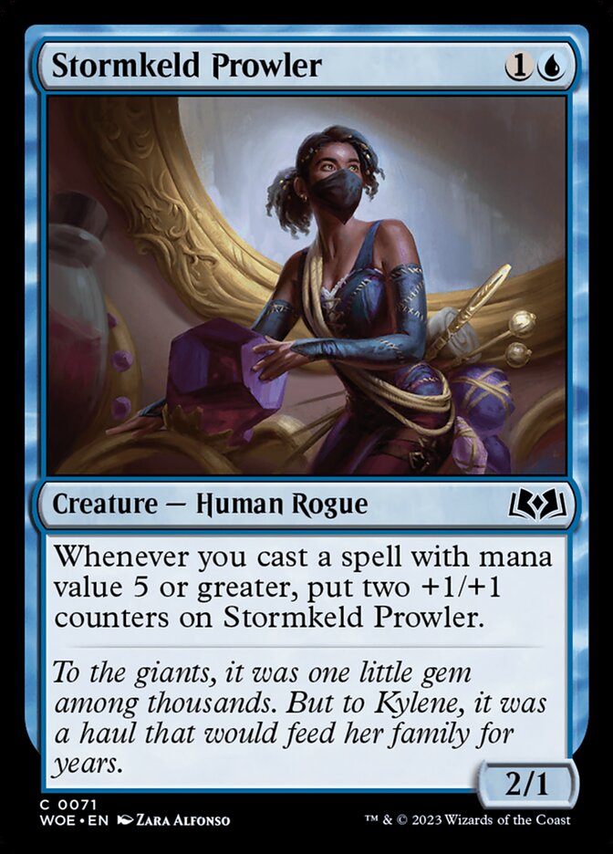 Stormkeld Prowler [Wilds of Eldraine] (71)