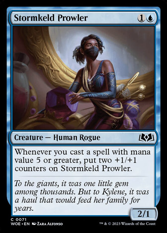 Stormkeld Prowler [Wilds of Eldraine] (71)