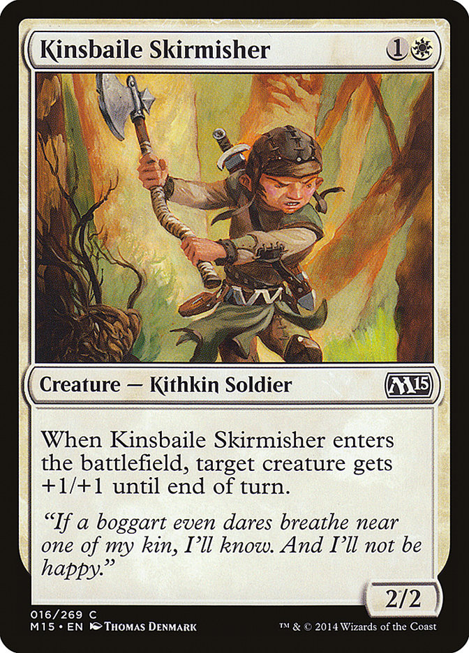 Kinsbaile Skirmisher [Magic 2015] (16)