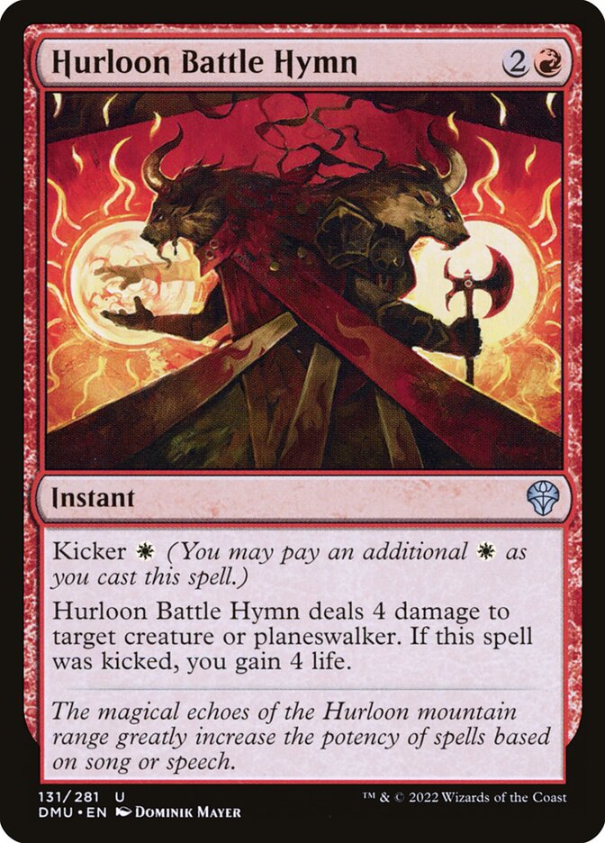 Hurloon Battle Hymn [Dominaria United] (131)