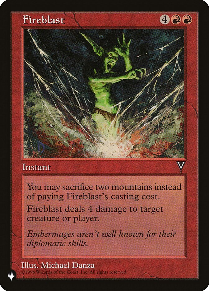 Fireblast [The List] (VIS-79)