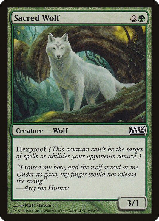 Sacred Wolf [Magic 2012] (194)