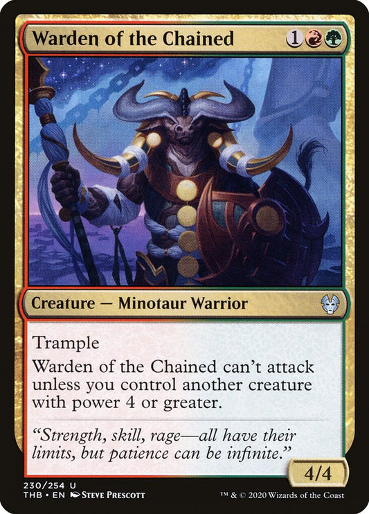 Warden of the Chained [Theros Beyond Death] (230)