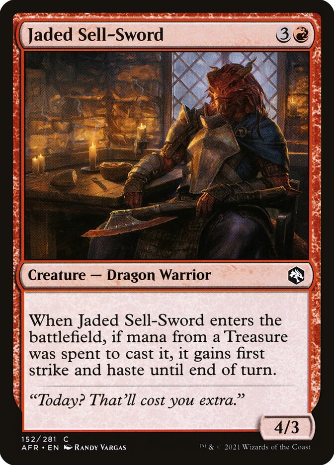 Jaded Sell-Sword [Adventures in the Forgotten Realms] (152)