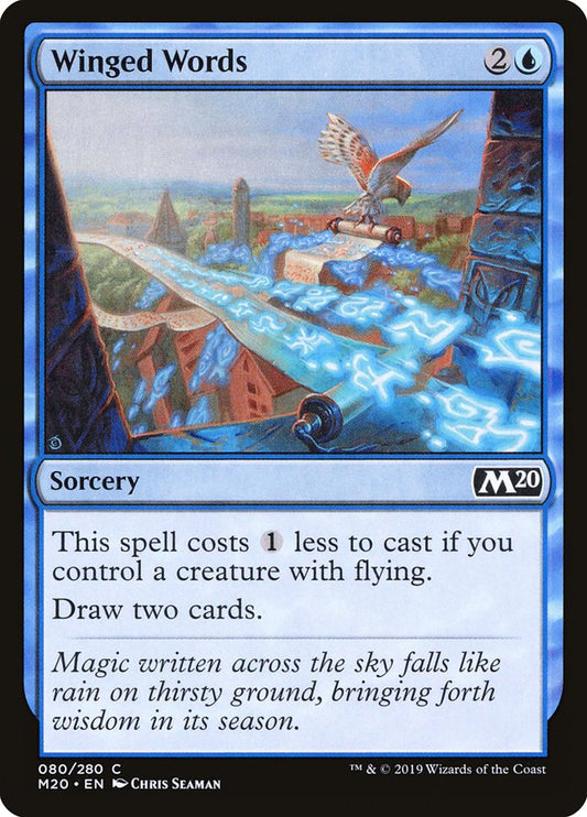Winged Words [Core Set 2020] (80)