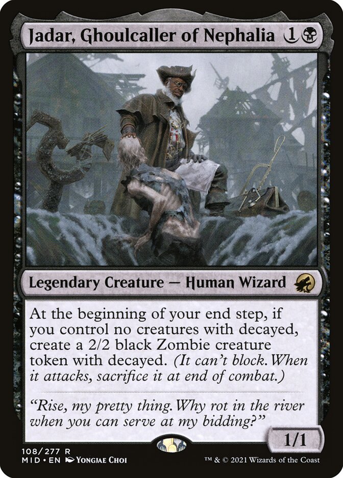 Jadar, Ghoulcaller of Nephalia [Innistrad: Midnight Hunt] (108)